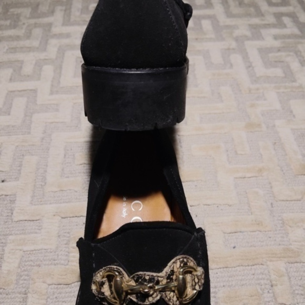 Gucci Mens Suede Horsebit Loafers - Picture 11 of 13